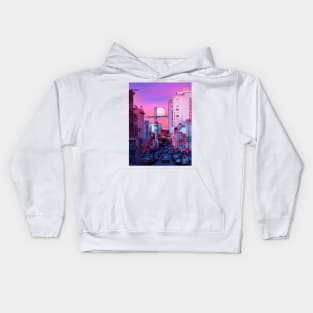 China town street life Kids Hoodie